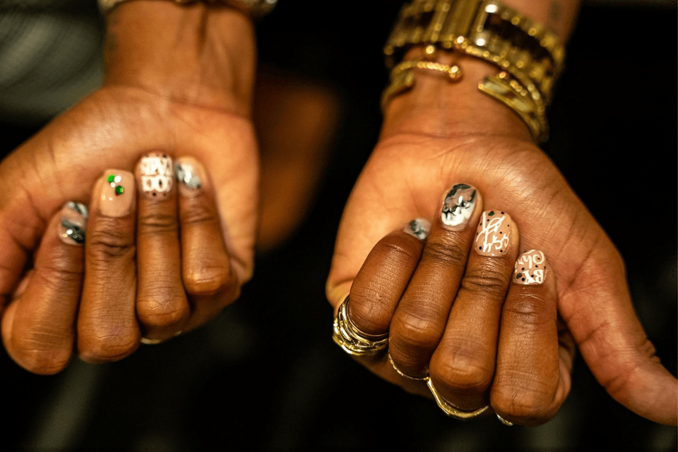 Chrissy T - Nails to match the vibe