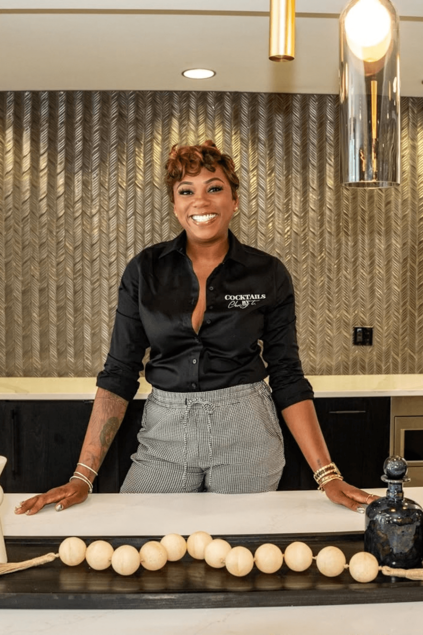 Christina Taylor, founder of Cocktails by ChrissyT